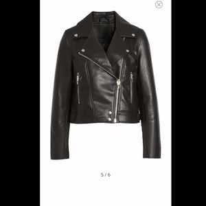 BLANKNYC Good Vibes Faux Leather Moro Jacket